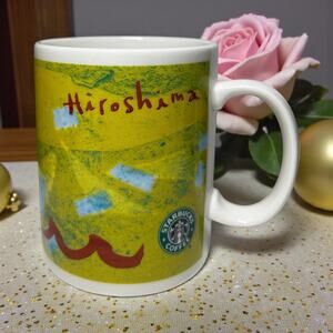 Starbucks Japan Hiroshima City Mug 2005 Vintage Coffee Cup Made in Japan EUC